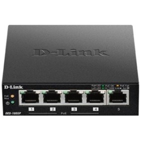Switch D-Link DES-1005P, 5 x 10/100Mbps