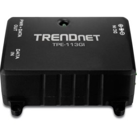 Adattatore TRENDnet TPE-113GI, iniettore PoE, Gigabit, IEEE 802.3af