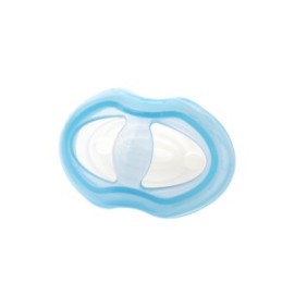 Anello in gomma Tommee Tippee Fase 1, +3 mesi, 2 pezzi, Blu