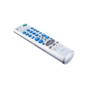 Telecomando universale TV, DVD/CD, VCR, Ricevitore, AUX, RM-700, Bianco-Blu
