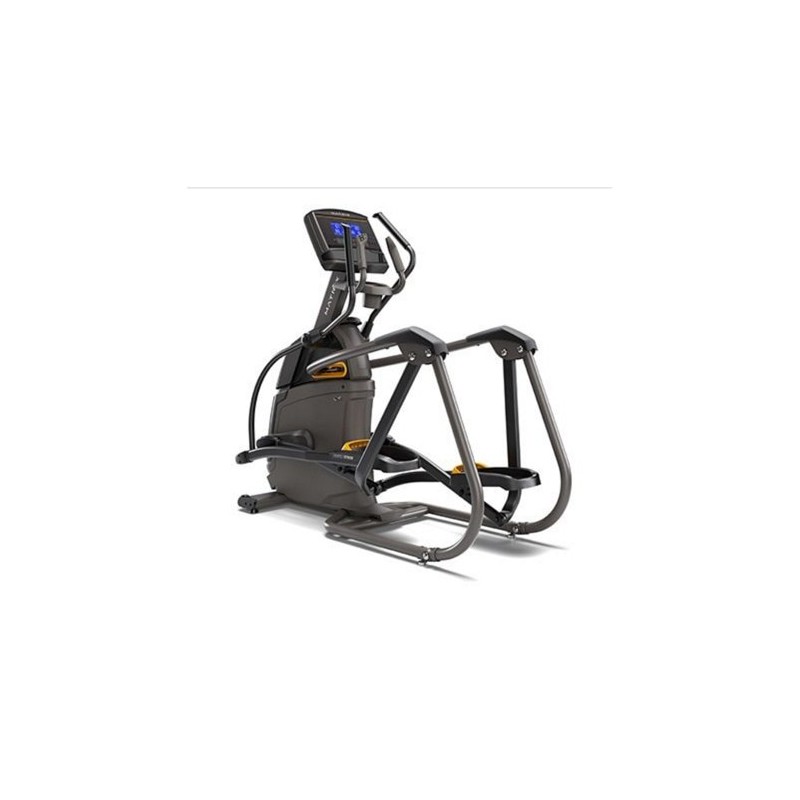 Bicicletta ellittica Ascent Trainer A30 XER Matrix - Inclinazione regolabile, peso massimo utente 159 kg, peso volano 13,5 kg, 20 livelli di resistenza, console touchscreen da 10", 10 programmi di allenamento