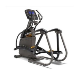 Bicicletta ellittica A30XIR - Inclinazione regolabile, peso massimo utente 159 kg, peso volano 13,5 kg, 20 livelli di resistenza, console touchscreen da 16", 11 programmi di allenamento