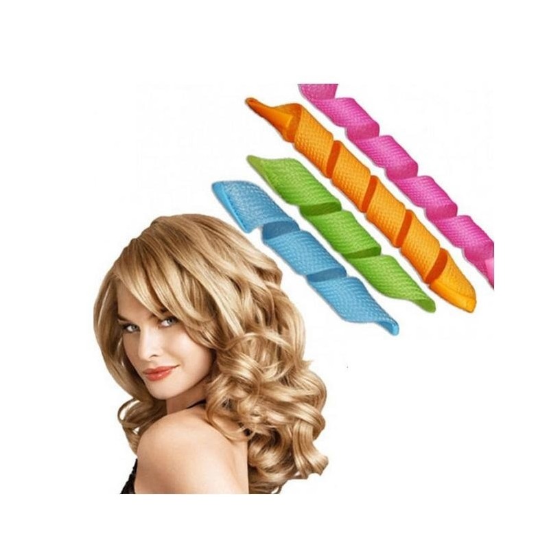 Set di bigodini rapidi multicolori Leverag Magic per lo styling dei capelli mossi