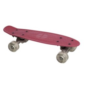 Skateboard Maxtar Glitter Rosso 43 cm
