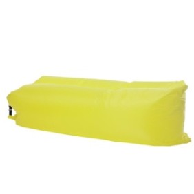 Materasso gonfiabile Lazy Bag, 240 x 70 cm, Giallo