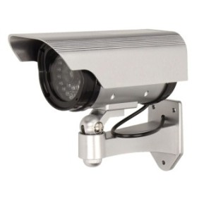 Set di 3 telecamere di sorveglianza (IR) per interni/esterni, nere