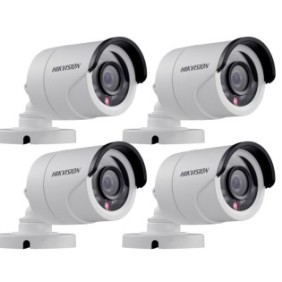 Kit Hikvision CCTV 4 telecamere bullet TurboHD 2.0MP MK062-KIT12