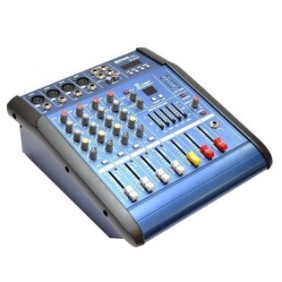 Mixer amplificato WVNGR WG-4DUSB, 200 W, 4 canali