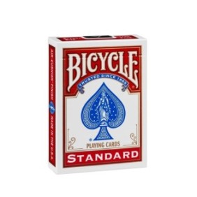 Carte da gioco Bicycle Standard Gold 808 Rosse