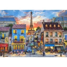 Puzzle Castorland Strade di Parigi 52684, 500 pezzi
