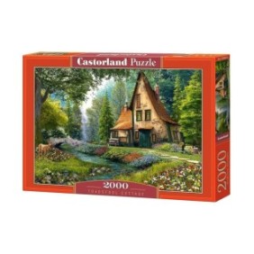 Puzzle Castorland Cottage nella foresta 200634, 2000 pezzi