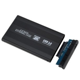 Contenitori rack per hard disk SATA USB 3.0, 2.5'' Nero