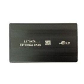 Box rack SATA USB 2.0 per disco rigido da 2,5'' Nero