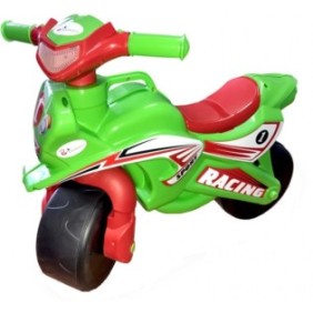 Moto da corsa Doloni con suoni e luci, verde e rossa