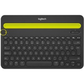 Tastiera multidispositivo Logitech K480, Bluetooth, nera