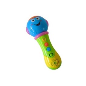 Microfono giocattolo con luci e canzoncine