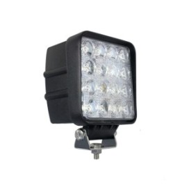 Proiettore fuoristrada LED per auto 48W 12V-24V, quadrato, Flood, Flexzon