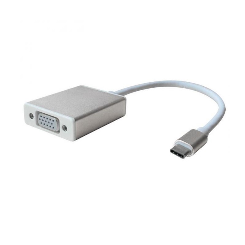 Adattatore, convertitore USB-C (USB3.1) maschio a VGA femmina, 0,1 m