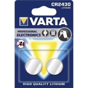 Batteria VARTA Professional Litio CR2430 3V 2 pz./blister