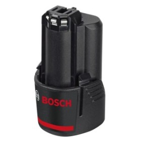 Batteria agli ioni di litio Bosch Professional GBA, 12 V, 3,0 Ah, Bosch Flex Power System + scatola di cartone