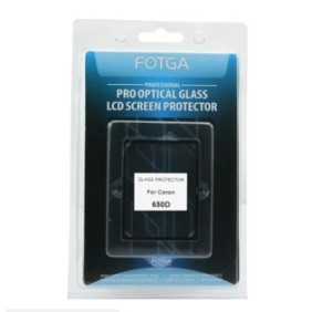 Schermo protettivo LCD in vetro ottico Fotga 650D per Canon EOS 650D, Canon EOS Rebel T4i