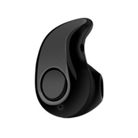 Mini auricolare Bluetooth, 10 m, design a goccia, Nero