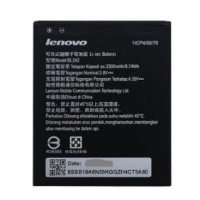 Batteria BL242 per Lenovo A6000, A6000 Plus, A6010 smontata