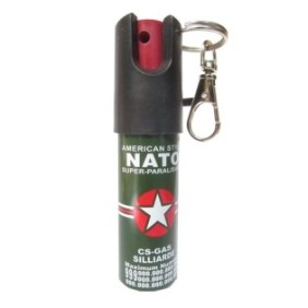 Portachiavi spray difesa personale NATO, 20 ml