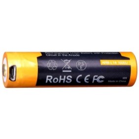 Batteria agli ioni di litio con Micro-USB, Fenix, tipo 14500, 1600mAh