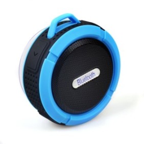 Kit auto Bluetooth, altoparlanti portatili impermeabili Blu