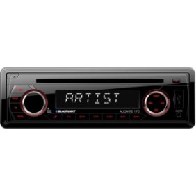Autoradio CD Blaupunkt, 4x45 W, USB, uscita RCA, pannello frontale rimovibile, telecomando, illuminazione rossa
