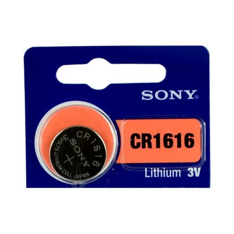 Batteria al litio SONY CR1616 3V 60mAh 1 pezzo/blister