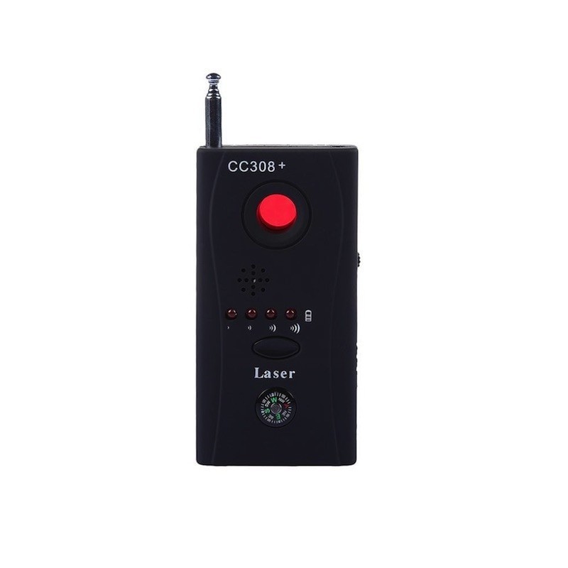 Dispositivo per il rilevamento di microfoni/telefoni/telecamere