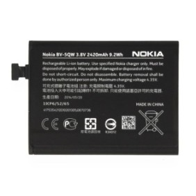 Batteria Nokia BV-5QW, 2420mAh per Nokia Lumia 930, confezione sfusa