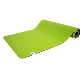 Tappetino yoga TechFit, verde