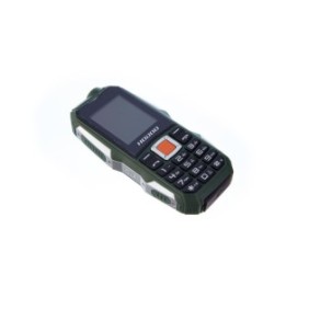 Telefono militare F8, Dual SIM, 3800 mAh, Radio FM, Bluetooth, Torcia elettrica, Verde-Grigio