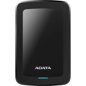 HDD esterno ADATA HV300 Slim 1TB, sensore d'urto, 2.5", USB 3.1, nero
