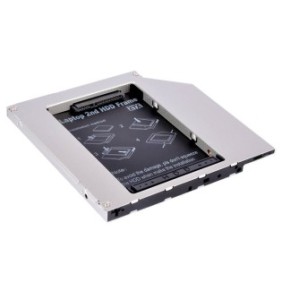 Adattatore OEM Caddy HDD/SSD per unità ottica Apple SATA2 sì 9,5 mm
