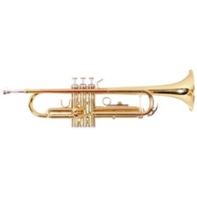 Tromba Karl Glaser modello 401 Sib dorata