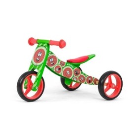 Milly Mally Jake Watermelon bicicletta trasformabile in legno