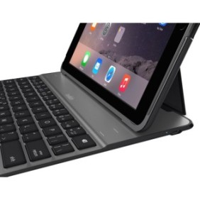 Custodia protettiva Belkin QODE™ Ultimate per Apple iPad Air 2, tastiera, nera