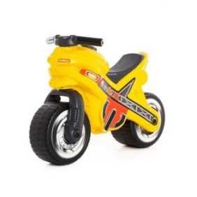 Moto senza pedali per bambini, MX-ON, Giallo, 70x30x49,3 cm