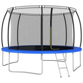 set trampolino rotondo vidaXL, 366 x 80 cm, 150 kg