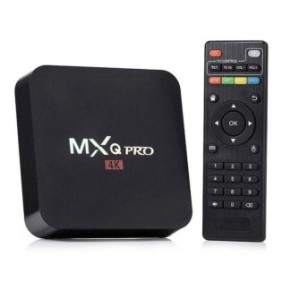 Set TV Box, MXQ PRO, 4K, Android 8.1, 16GB, Nero