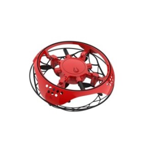Drone giocattolo a induzione RedDrone, controllo gestuale, anticollisione, design minimalista, rosso, Doty