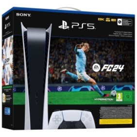Console PlayStation 5 edizione digitale + gioco EA Sports FC 24 per PS5