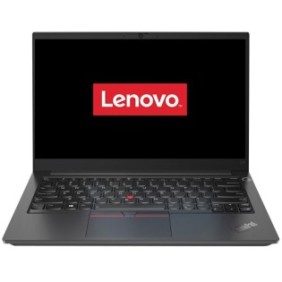 Laptop ultraportatile Lenovo ThinkPad E14 Gen 2 con processori AMD Ryzen 5 4500U, 14", Full HD, 16 GB, SSD sì 512 GB, grafica AMD Radeon, senza sistema operativo, Nero