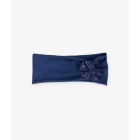 Cerchietto per ragazze con decorazione, Iltom, Blu Navy, 38 CM