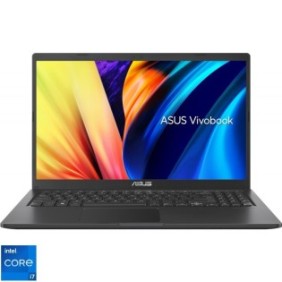 Laptop ASUS Vivobook 15 con processori Intel® Core™ i7-1165G7 fino a 4,70 GHz, 15,6", Full HD, IPS, 24 GB, 2 TB SSD, grafica Intel Iris Xᵉ, senza sistema operativo, Indie Black