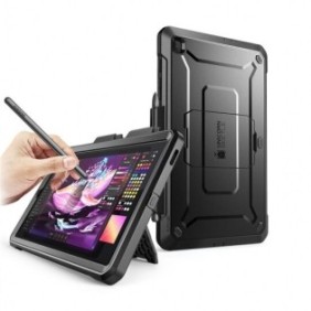 Supcase, custodia protettiva per tablet Unicorn Beetle Pro per Samsung Galaxy TAB S6 LITE 10.4 2020/ 2022, Nero
